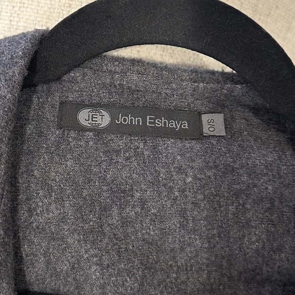 John Eshaya Grey Plaid Wrap / Cape - OS - Picture 11 of 11